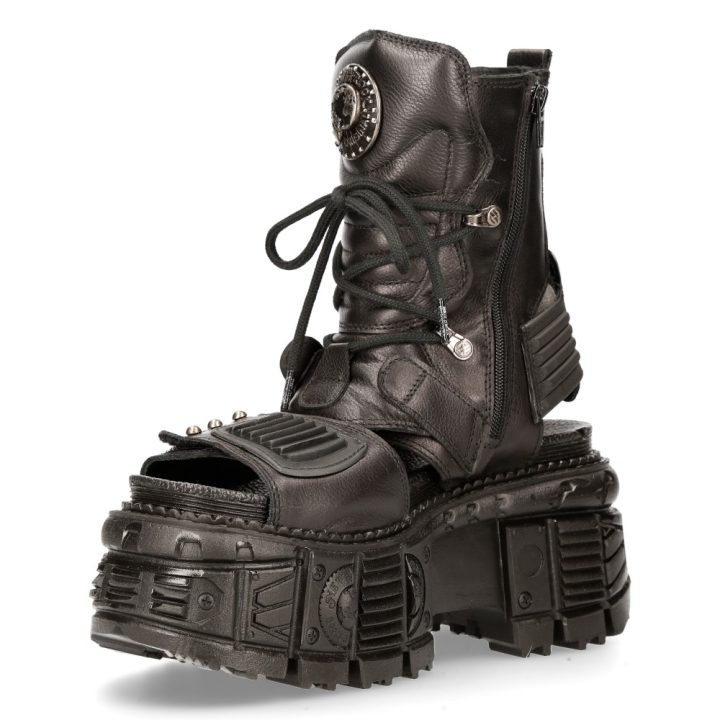 Bottines Noir New Rock M-BIOS107-C3 – Image 5