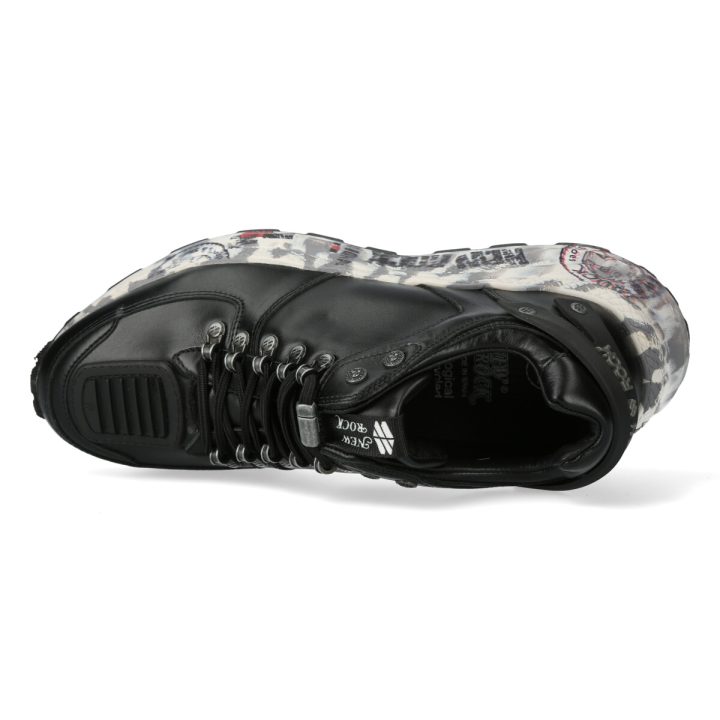 DEPORTIVOS Noir New Rock M-CHRONO006-S7 – Image 8