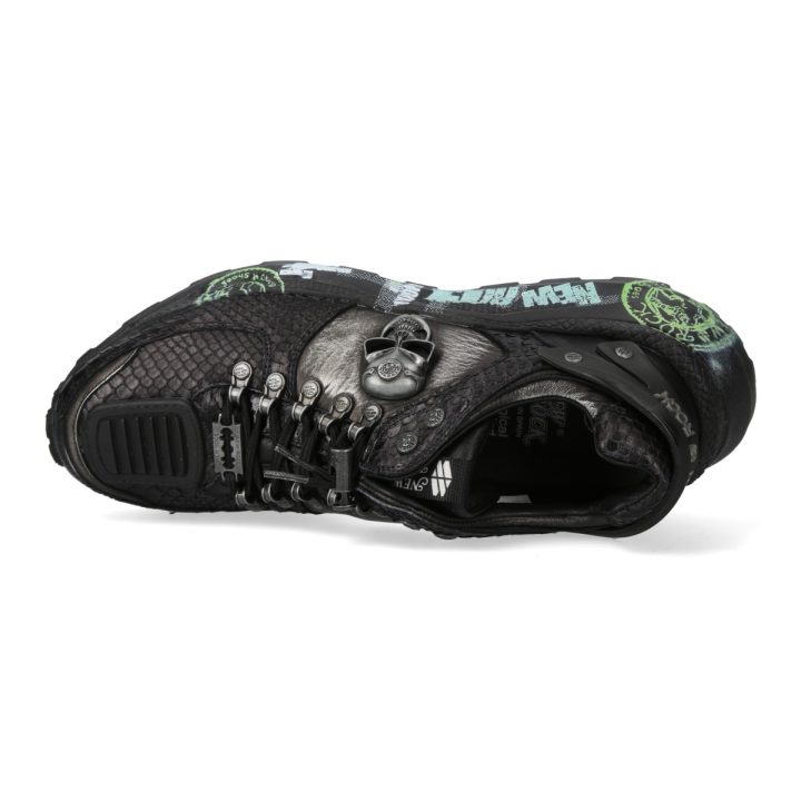 DEPORTIVOS Acier, Noir New Rock M-CHRONO010-S4 – Image 8