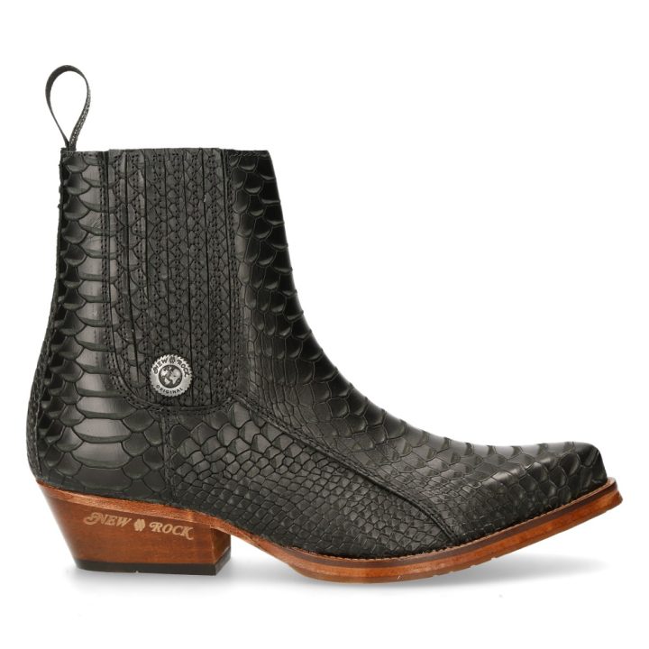 Bottines Noir New Rock M-GY501C-C1 – Image 2