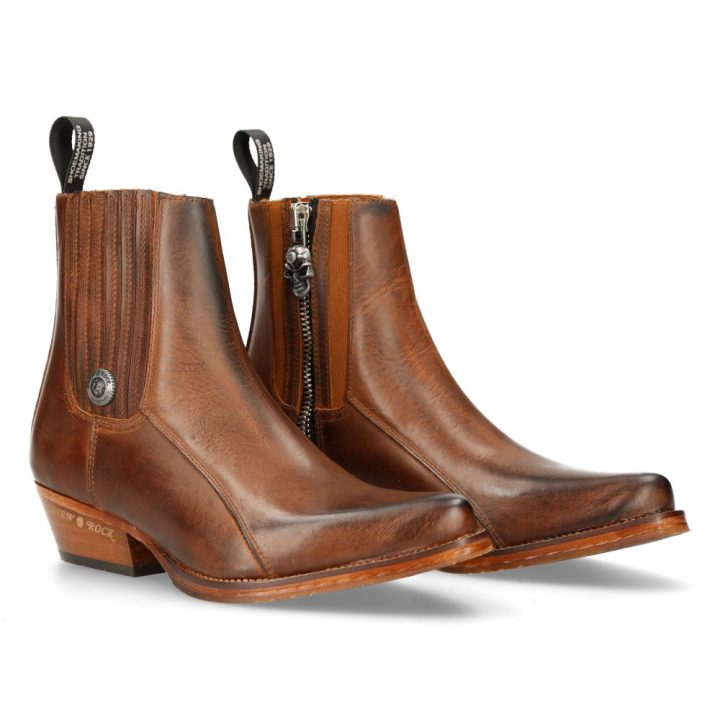 Bottines Marron New Rock M-GY501C-C9