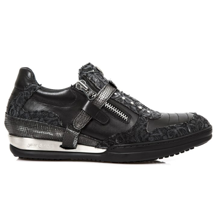 Chaussures Acier, Noir New Rock M-HY031-S7