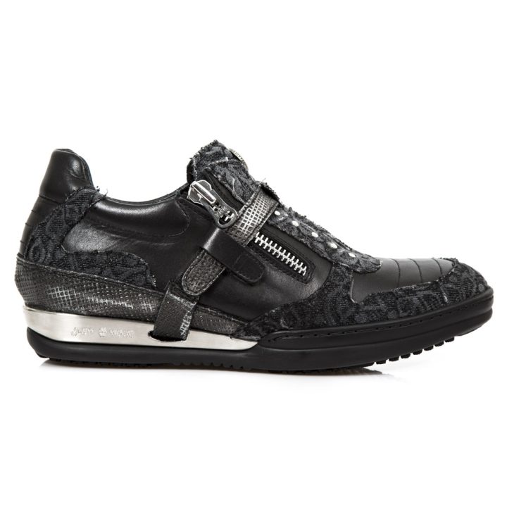 Chaussures Acier, Noir New Rock M-HY031-S7 – Image 2