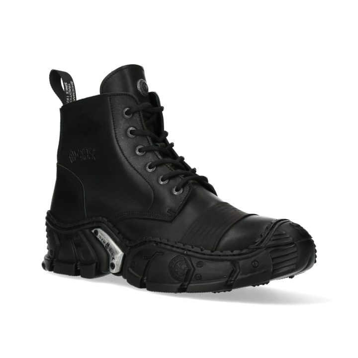 Bottines Noir New Rock M-IMPACT027-S1 – Image 3