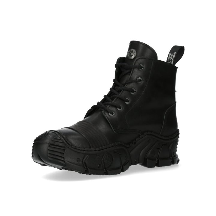 Bottines Noir New Rock M-IMPACT027-S1 – Image 5