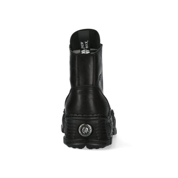 Bottines Noir New Rock M-IMPACT027-S1 – Image 6