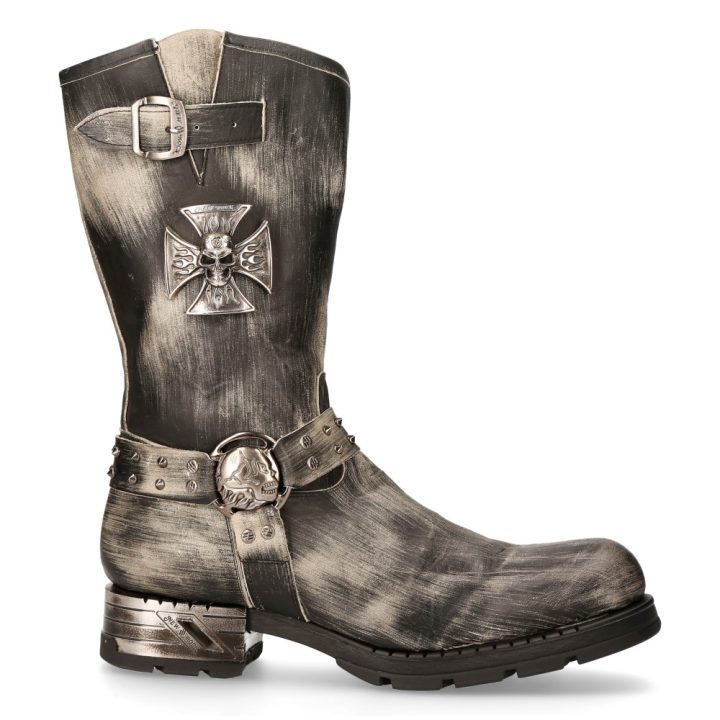 Bottes Noir New Rock M-MR030-S22 – Image 2