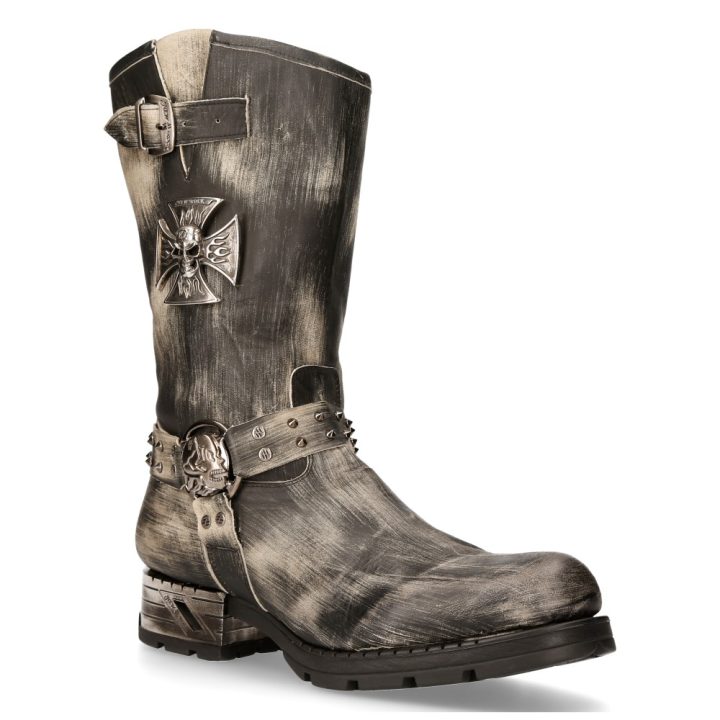 Bottes Noir New Rock M-MR030-S22 – Image 3