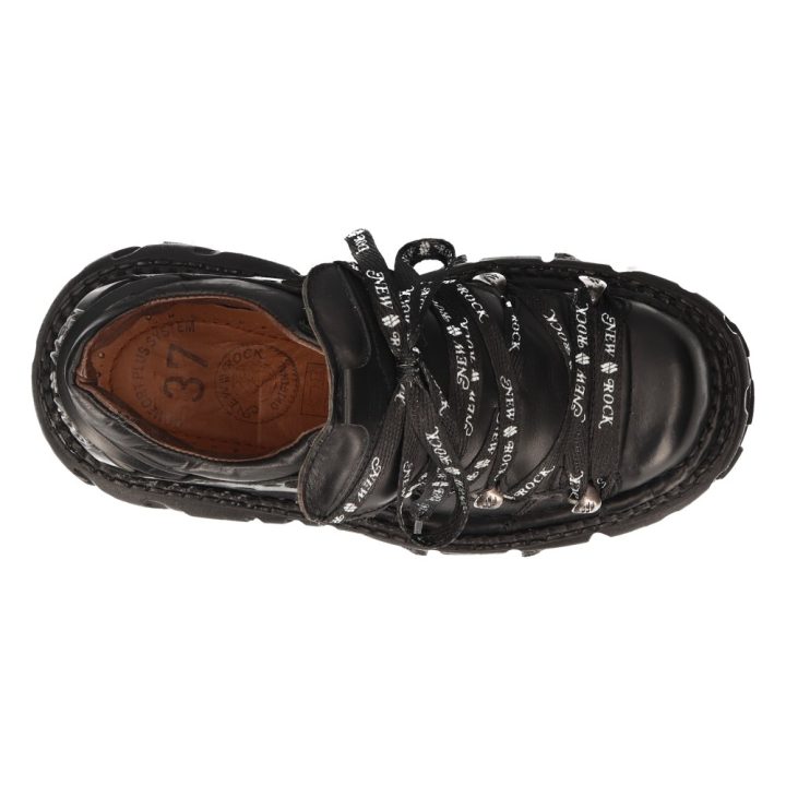 Chaussures Noir New Rock M-TANK120NSHLACE-S1 – Image 8