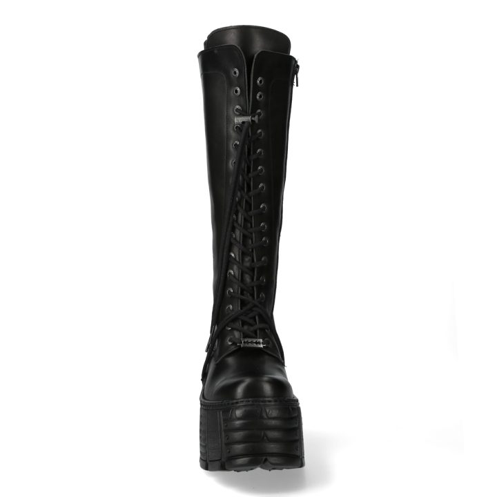'Bottes hautes' Acier, Noir New Rock M-TM002-C2 – Image 4