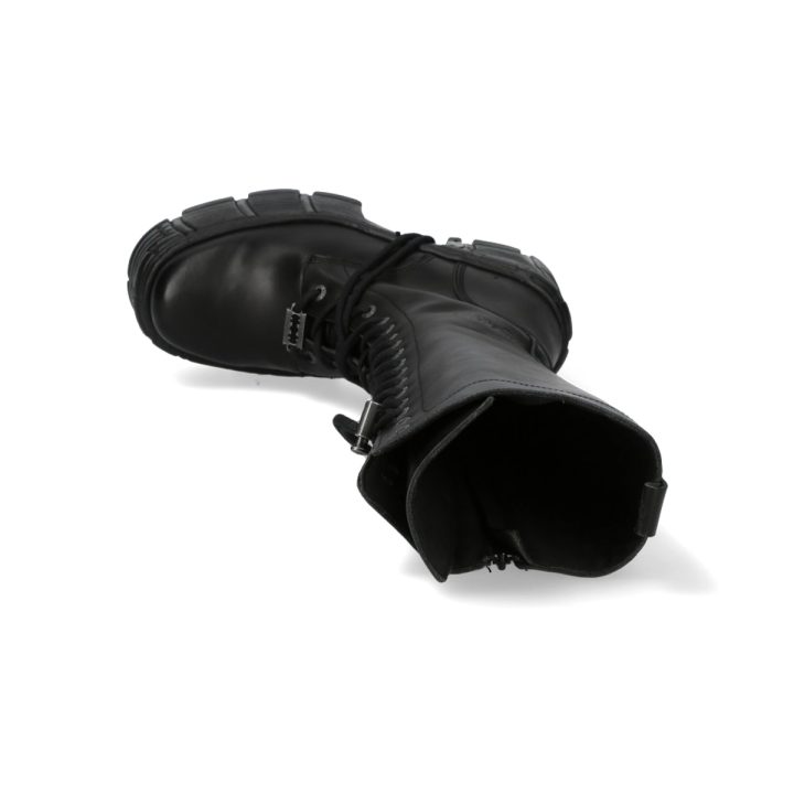 'Bottes hautes' Acier, Noir New Rock M-TM002-C2 – Image 8