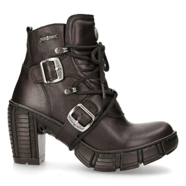 Bottines Noir New Rock M-TRCASCO004-S2 – Image 2