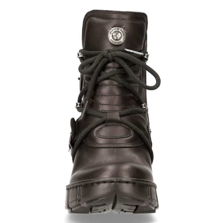 Bottines Noir New Rock M-TRCASCO004-S2 – Image 4