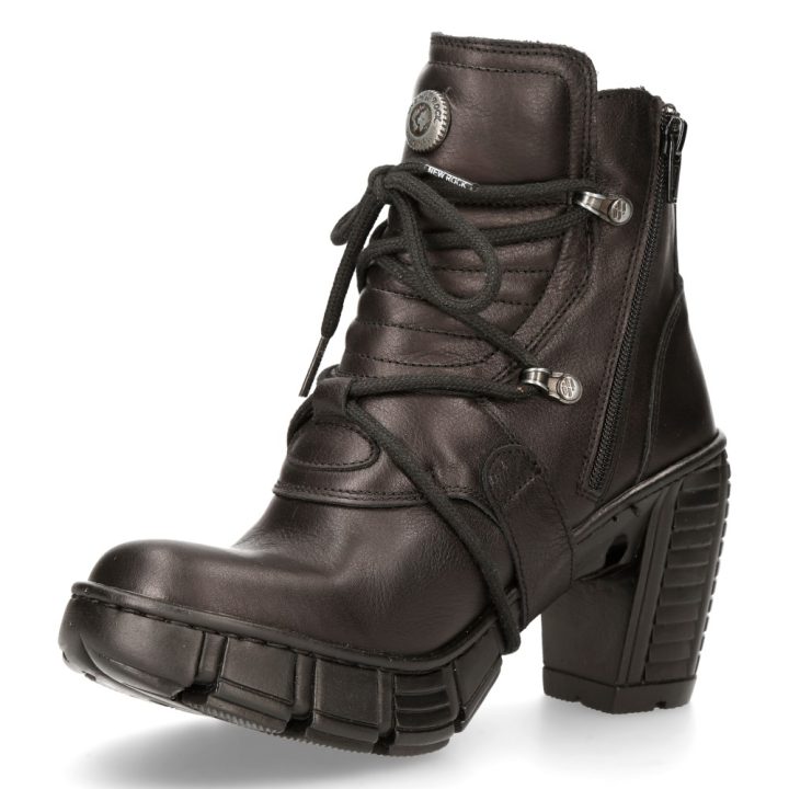 Bottines Noir New Rock M-TRCASCO004-S2 – Image 5