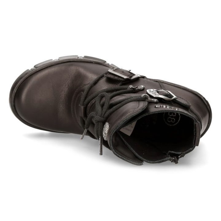 Bottines Noir New Rock M-TRCASCO004-S2 – Image 8