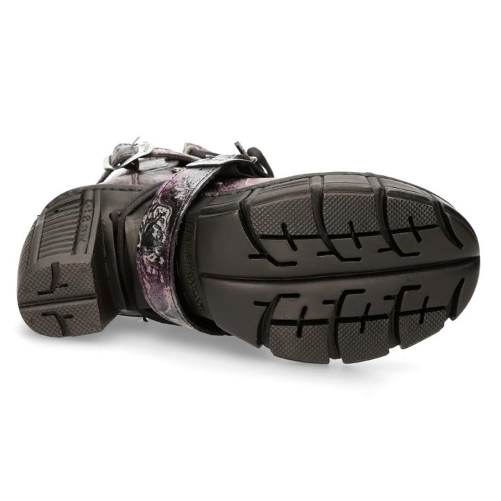 Bottines Lilas New Rock M-TRCASCO004-S4 – Image 7