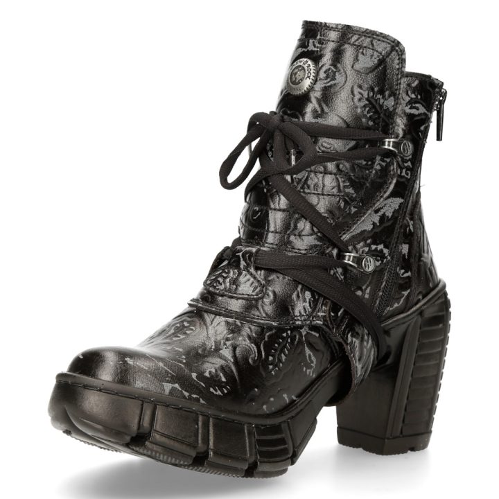 Bottines Noir New Rock M-TRCASCO004-S5 – Image 5