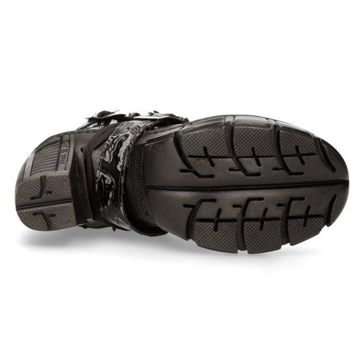 Bottines Noir New Rock M-TRCASCO004-S5 – Image 7