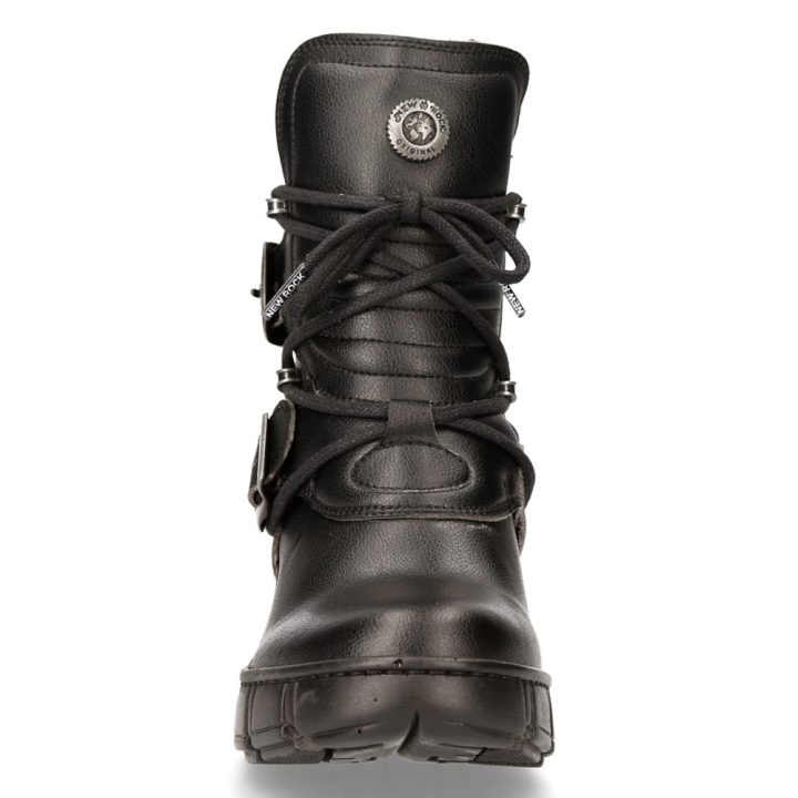 Bottines Noir New Rock M-TRCASCO004-V2 – Image 3