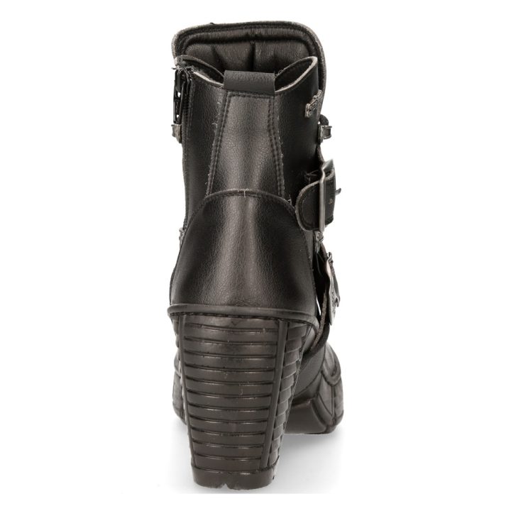 Bottines Noir New Rock M-TRCASCO004-V2 – Image 5