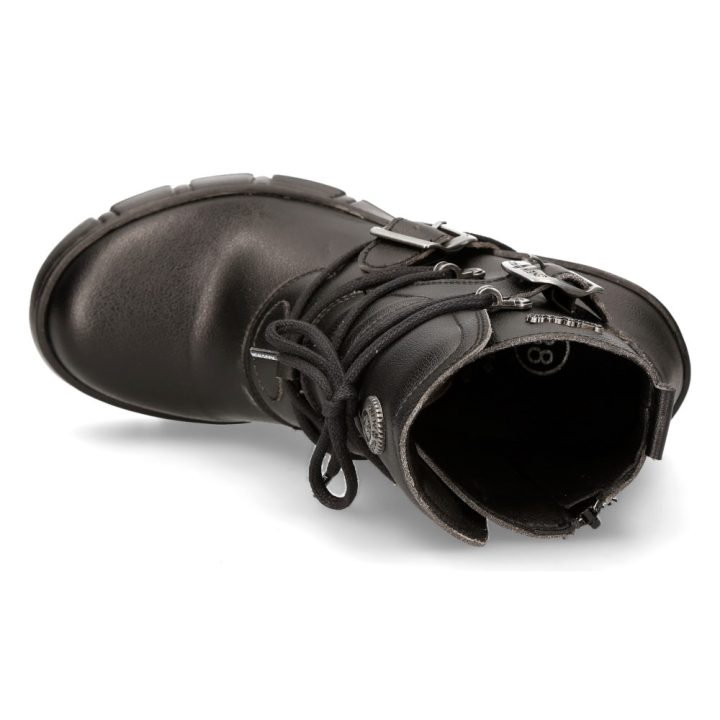 Bottines Noir New Rock M-TRCASCO004-V2 – Image 7