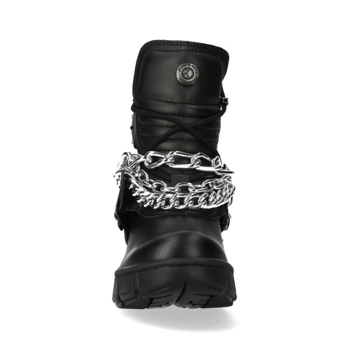 Bottines Noir New Rock M-TRCASCO004ES-V2 – Image 4