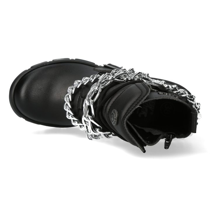 Bottines Noir New Rock M-TRCASCO004ES-V2 – Image 8