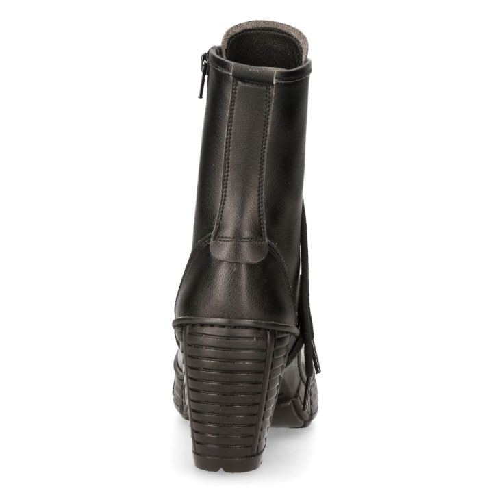 Bottines Acier, Noir New Rock M-TRCASCO007-V2 – Image 6