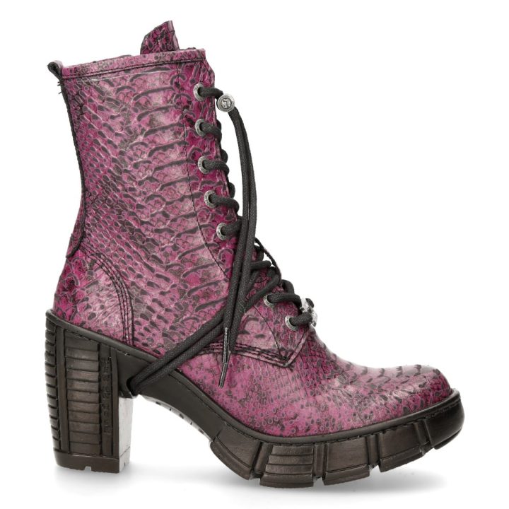 Bottines Lilas New Rock M-TRCASCO007-V3 – Image 2