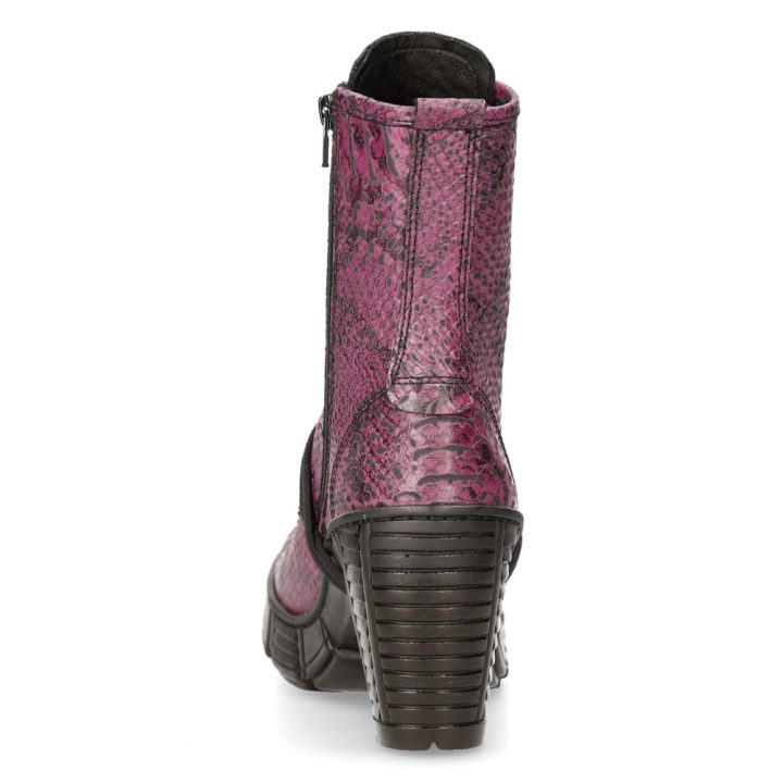 Bottines Lilas New Rock M-TRCASCO007-V3 – Image 6