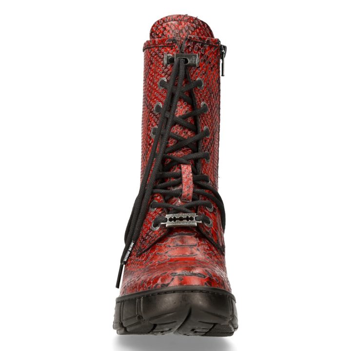Bottines Rouge New Rock M-TRCASCO007-V4 – Image 4