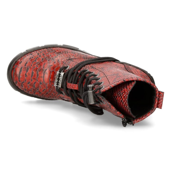 Bottines Rouge New Rock M-TRCASCO007-V4 – Image 8