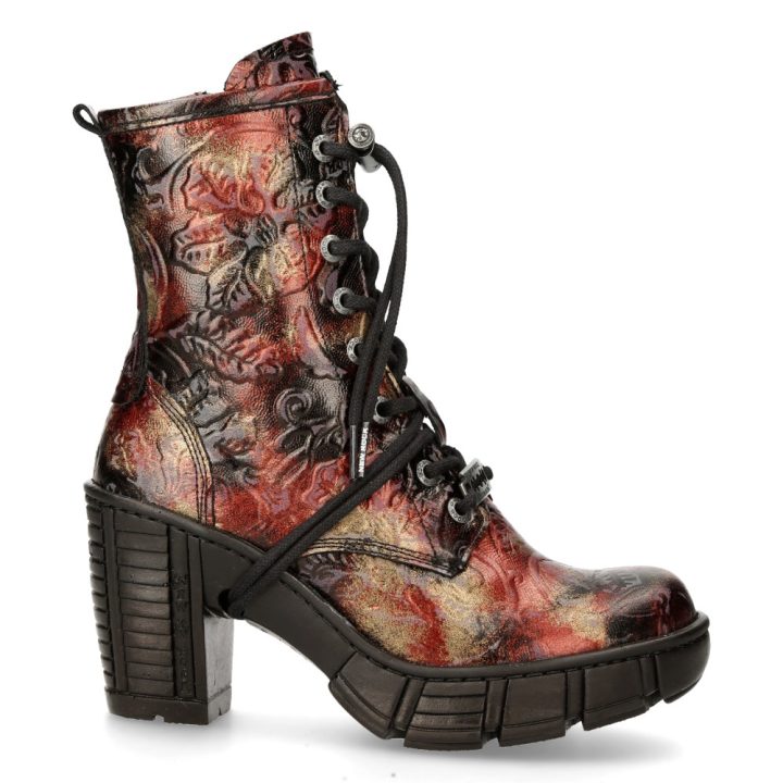 Bottines Rouge New Rock M-TRCASCO007-V7 – Image 2