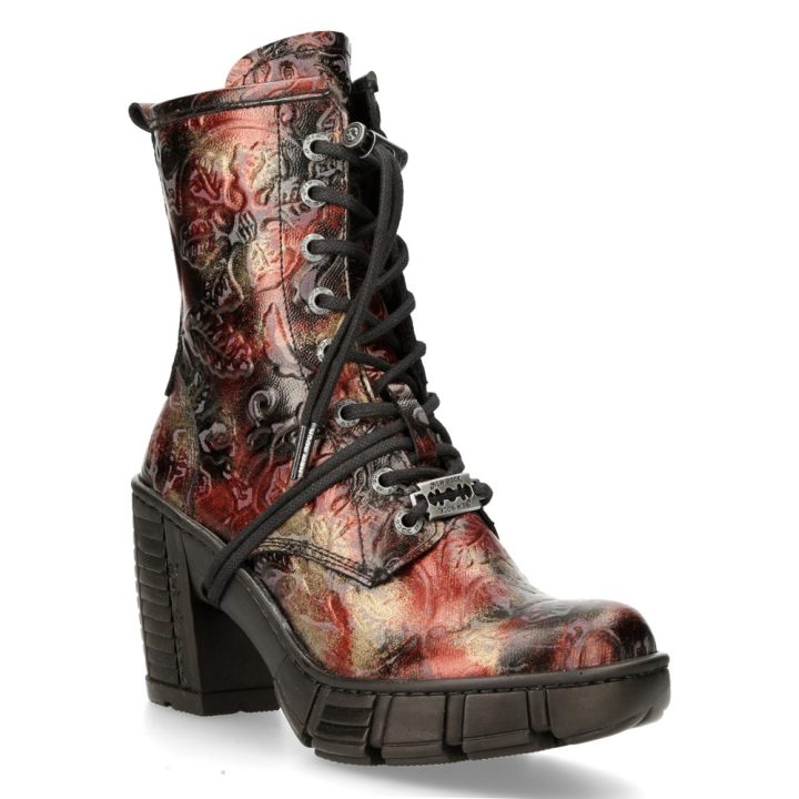 Bottines Rouge New Rock M-TRCASCO007-V7 – Image 3