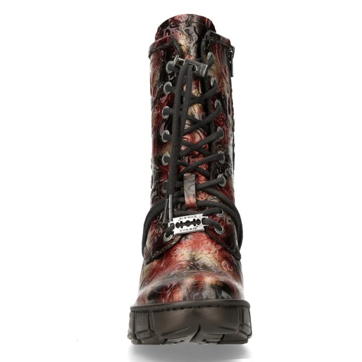 Bottines Rouge New Rock M-TRCASCO007-V7 – Image 4