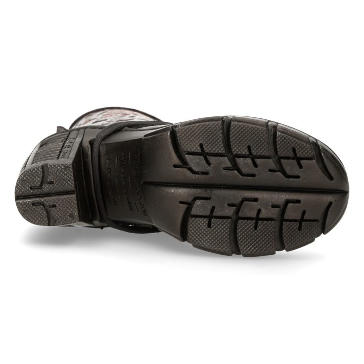 Bottines Rouge New Rock M-TRCASCO007-V7 – Image 7