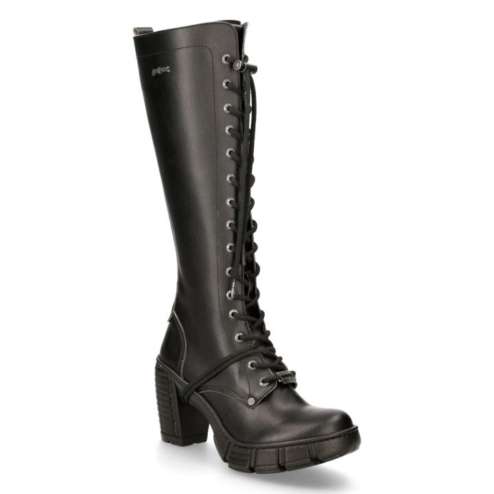 'Bottes hautes' Noir New Rock M-TRCASCO009-V1 – Image 3