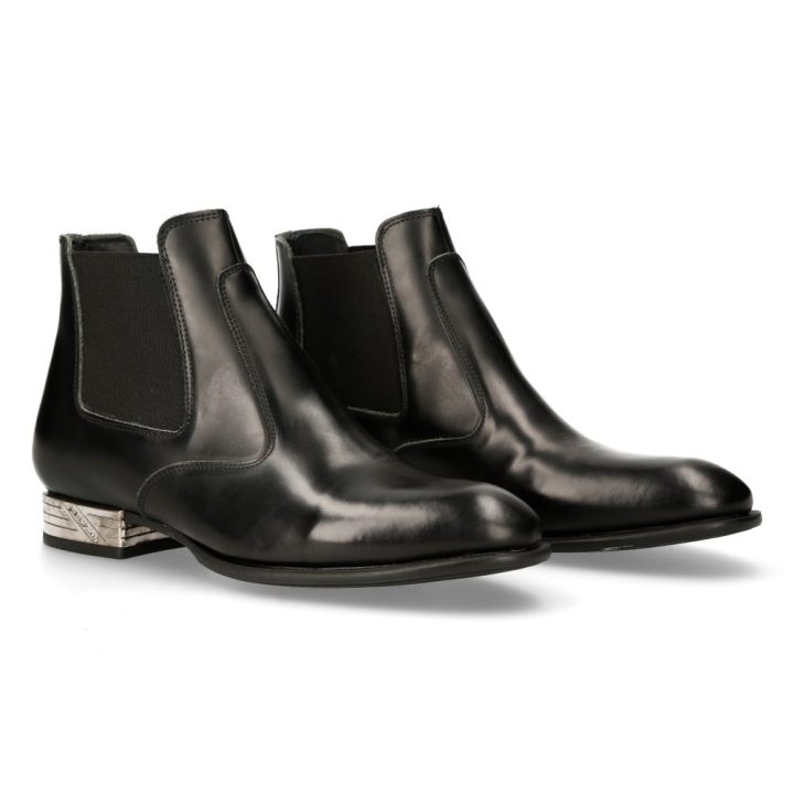Bottines Noir New Rock M-VIP96003-S5