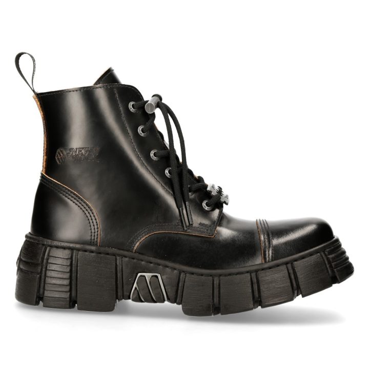 Bottines Noir New Rock M-WALL005NK-S1 – Image 2
