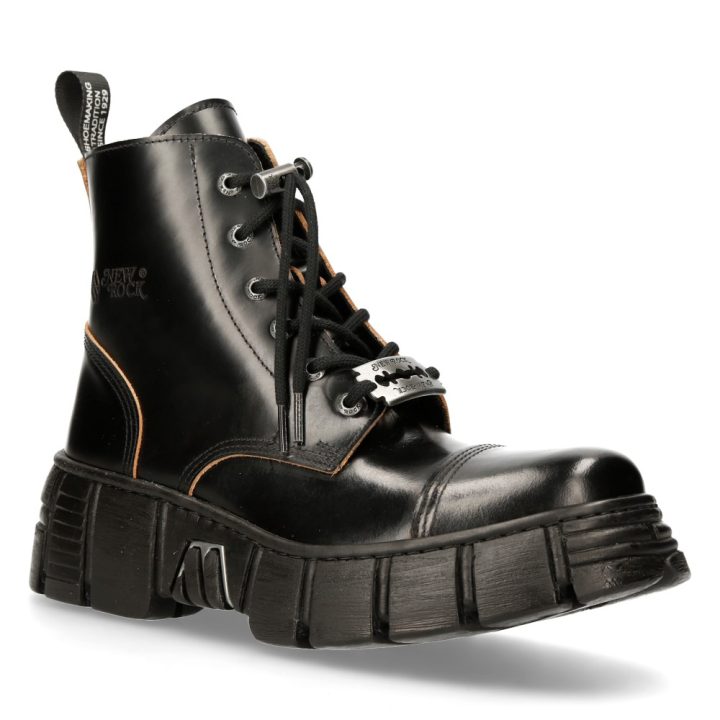 Bottines Noir New Rock M-WALL005NK-S1 – Image 3