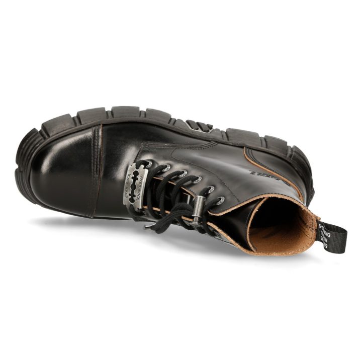 Bottines Noir New Rock M-WALL005NK-S1 – Image 8