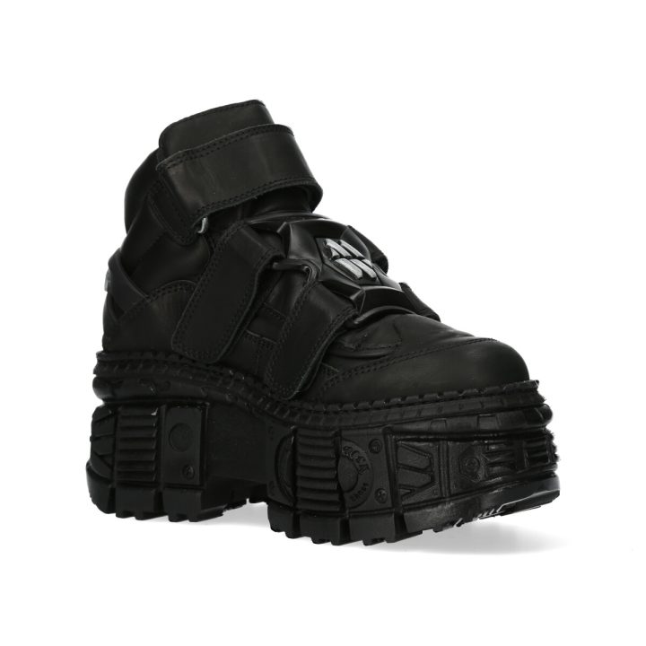 Bottines Noir New Rock M-WALL009-C12 – Image 4