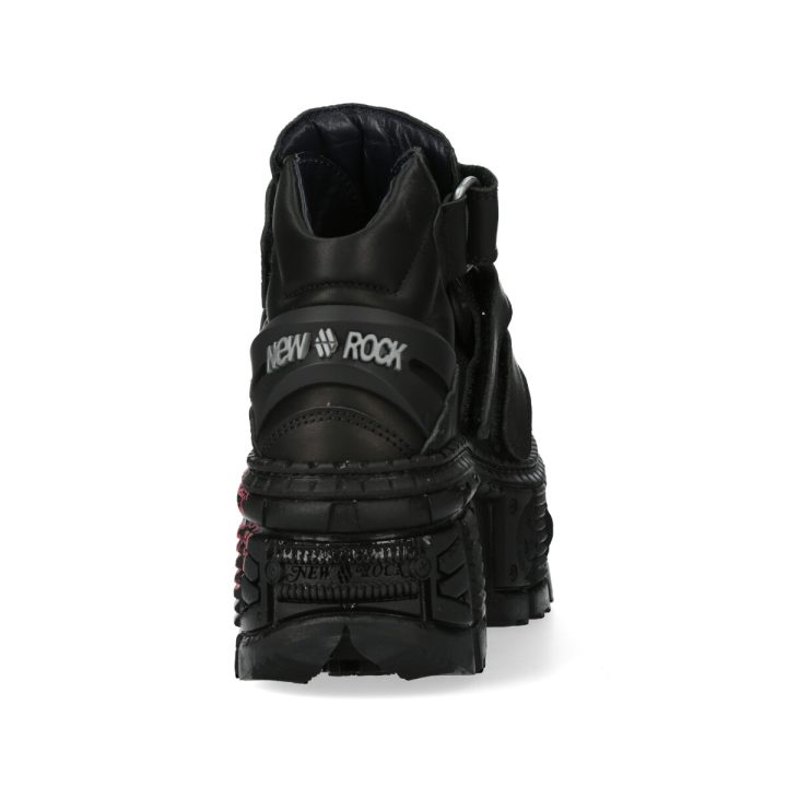 Bottines Noir New Rock M-WALL009-C12 – Image 5