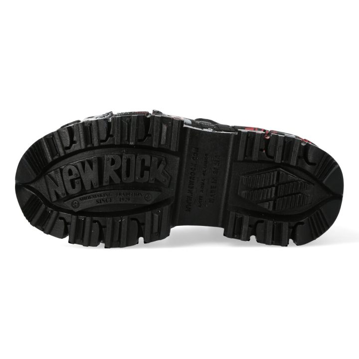 Bottines Noir New Rock M-WALL009-C12 – Image 6