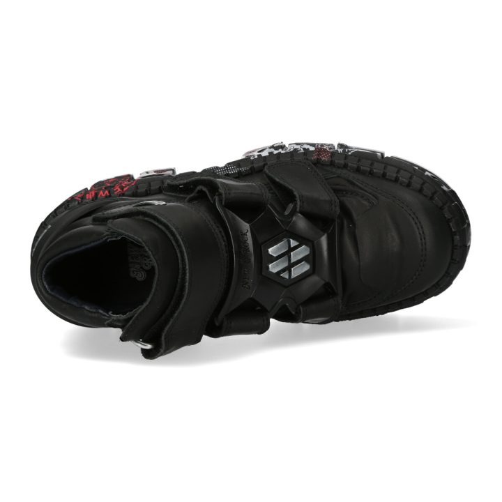 Bottines Noir New Rock M-WALL009-C12 – Image 7