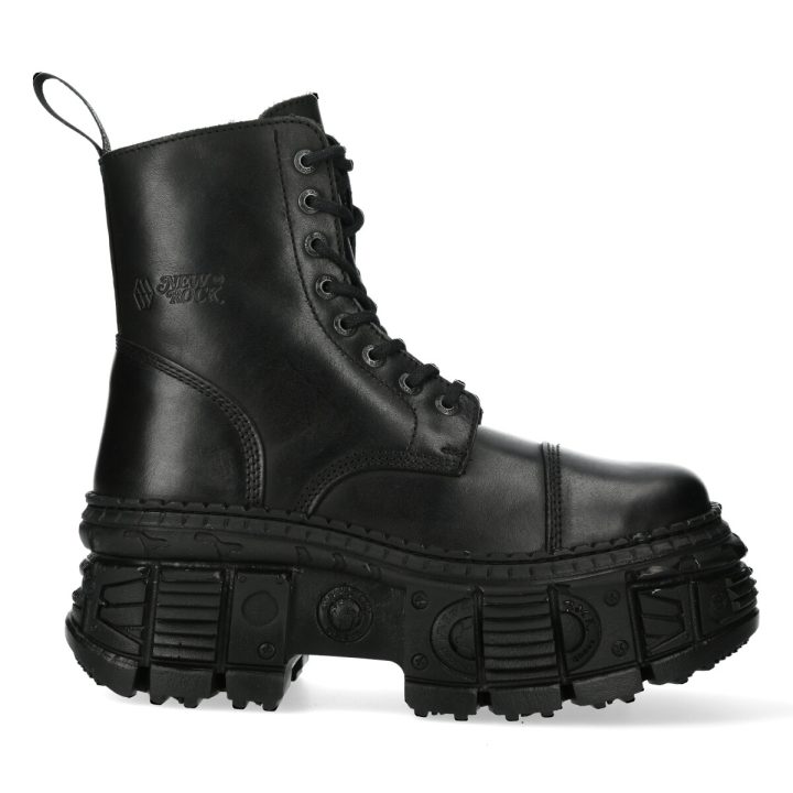 Bottines Noir New Rock M-WALL083C-S5 – Image 2