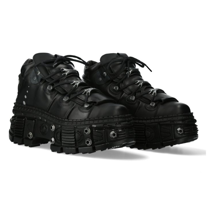 Chaussures Noir New Rock M-WALL106-S25