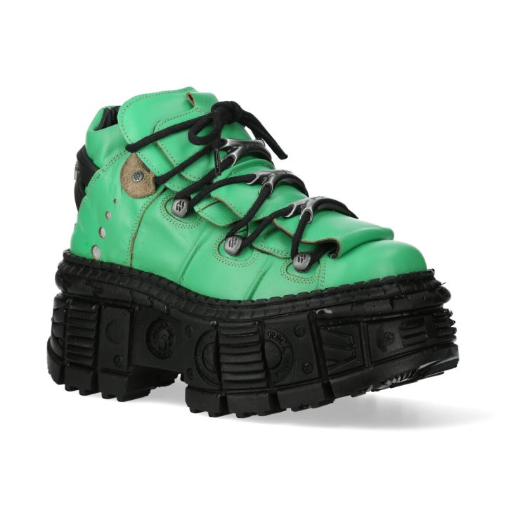 Bottines Vert New Rock M-WALL106-S29 – Image 3