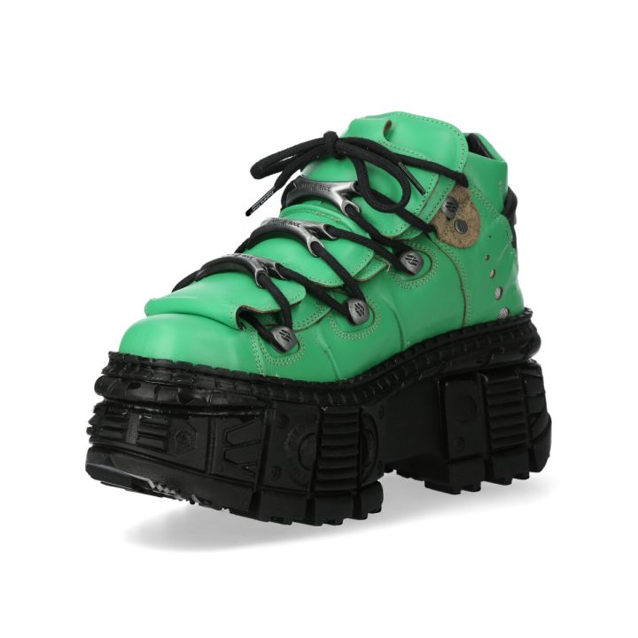 Bottines Vert New Rock M-WALL106-S29 – Image 5