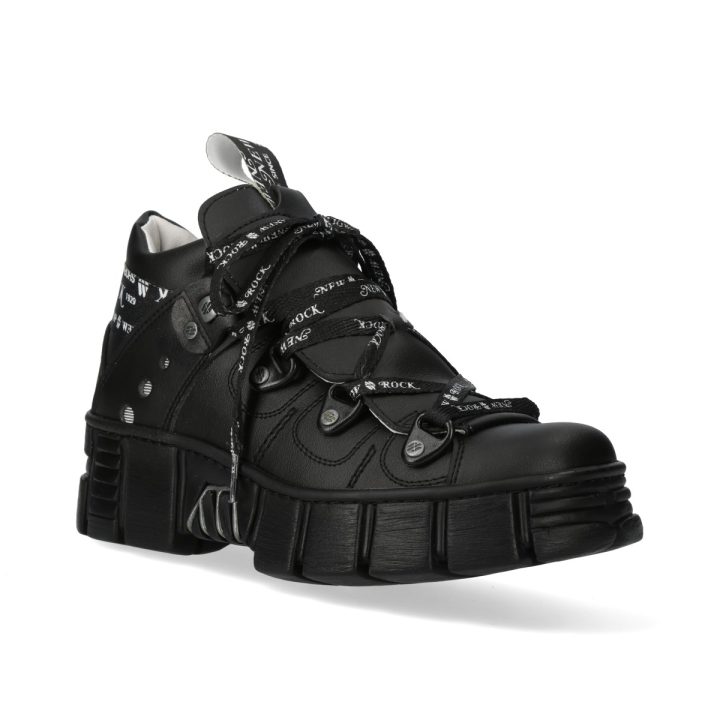 Bottines Noir New Rock M-WALL106NSPORT-V1 – Image 3